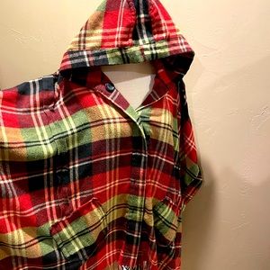 CRIPPLE CREEK WOMENS SMALL BLANKET SWEATER PONCHO